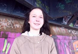 GERMAN SCOUT – FLEXIBLE SHY TINY GIRL PICKUP AND FUCK AT REAL STREET CASTING
